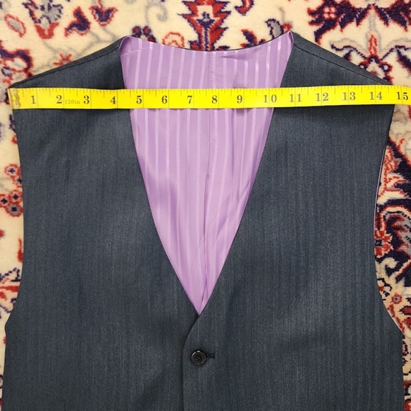 150's Wool & Cashmere Custom Suit Size ~38R - Picture 11 of 16